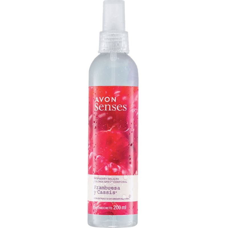 AVON - Colonia Spray Avon Senses Frambuesa y Cassis para mujer