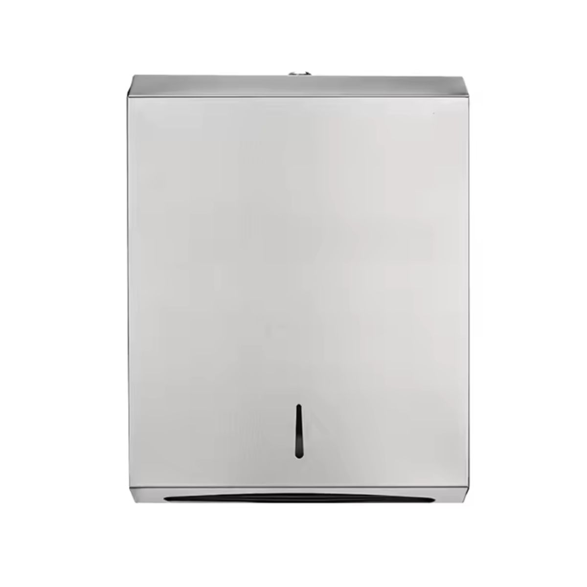 GENERICO - Dispensador de Papel Toalla para hojas interfoliadas de Acero Inoxidable