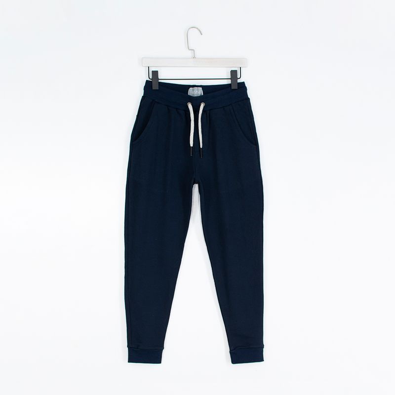 BHEVSK - Jogger hombre Basic Azul Marino