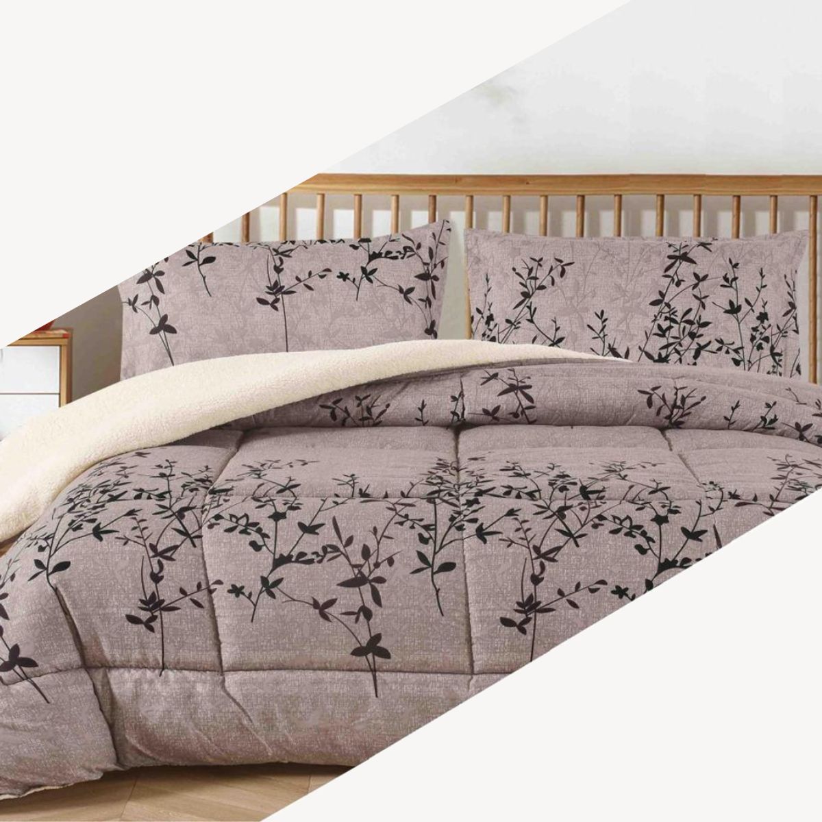 GENERICO - EDREDÓN CON SHERPA EN VICENZA 2 PLZ