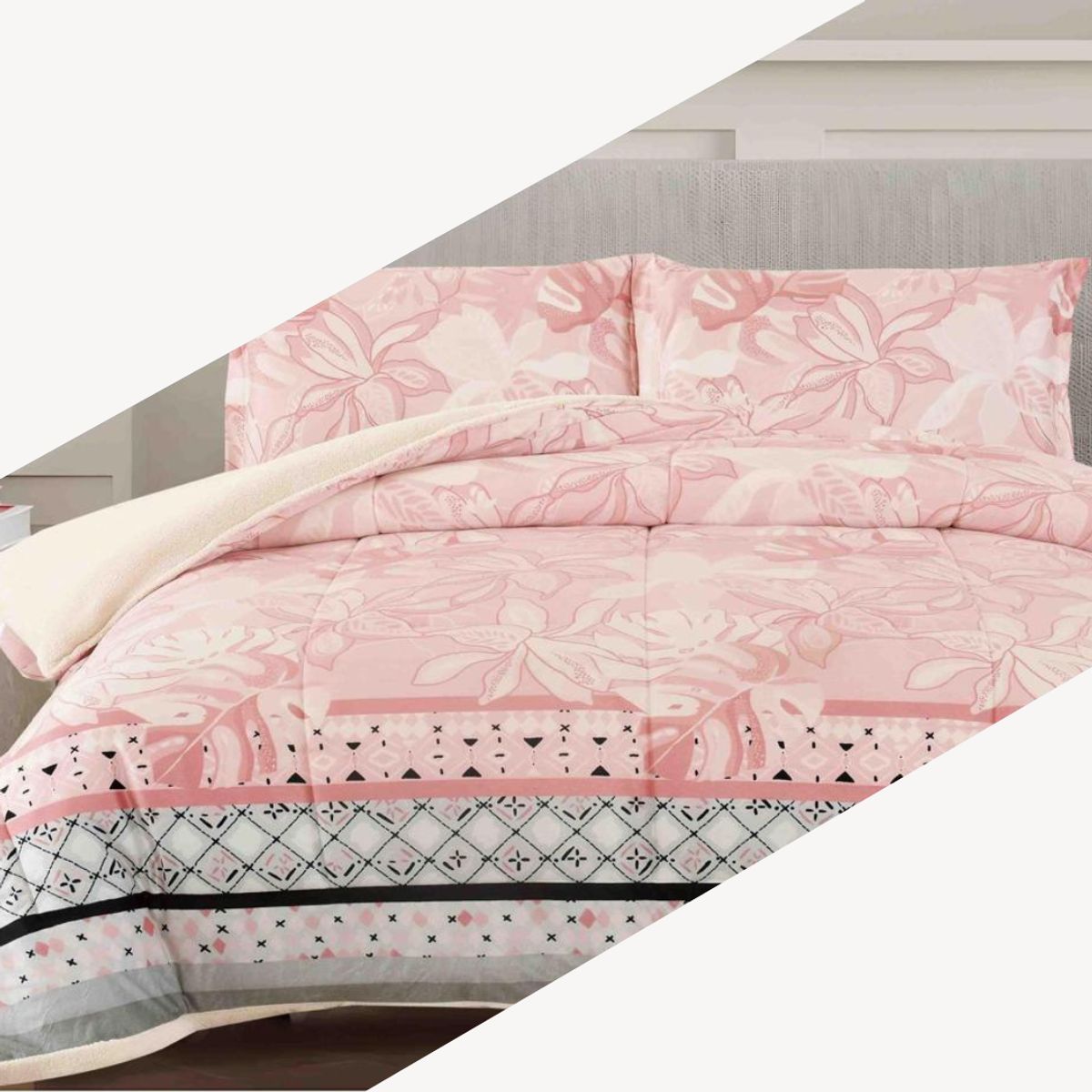 GENERICO - EDREDÓN CON SHERPA EN VICENZA 2 PLZ