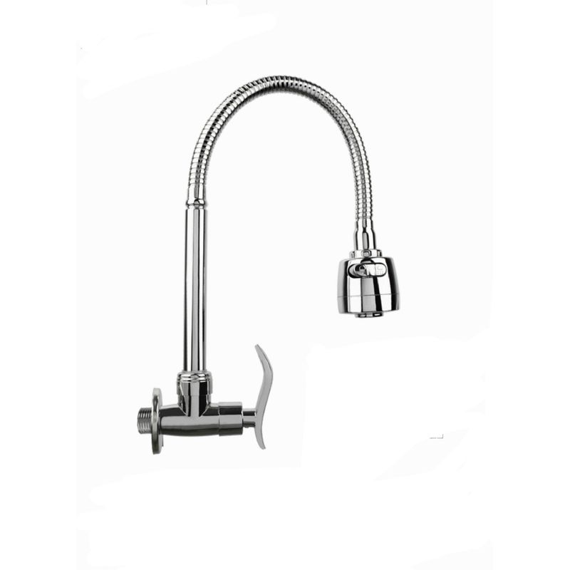 GENERICO - Caño flexible de cocina para pared