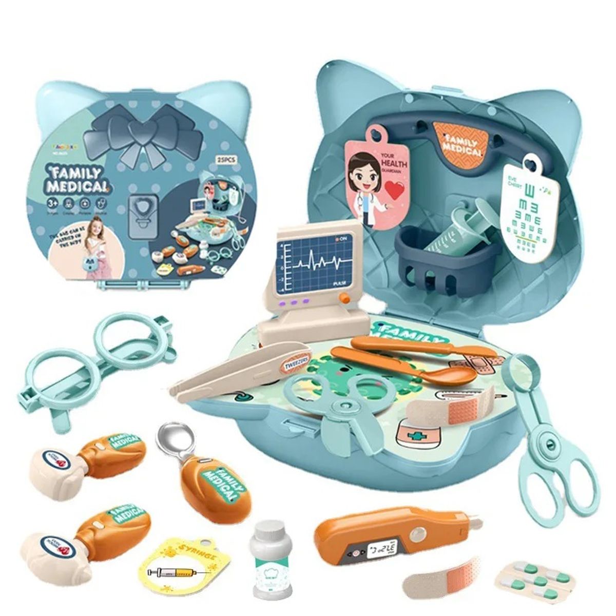 GENERICO - CARTERA  DOCTORA 25 PIEZAS