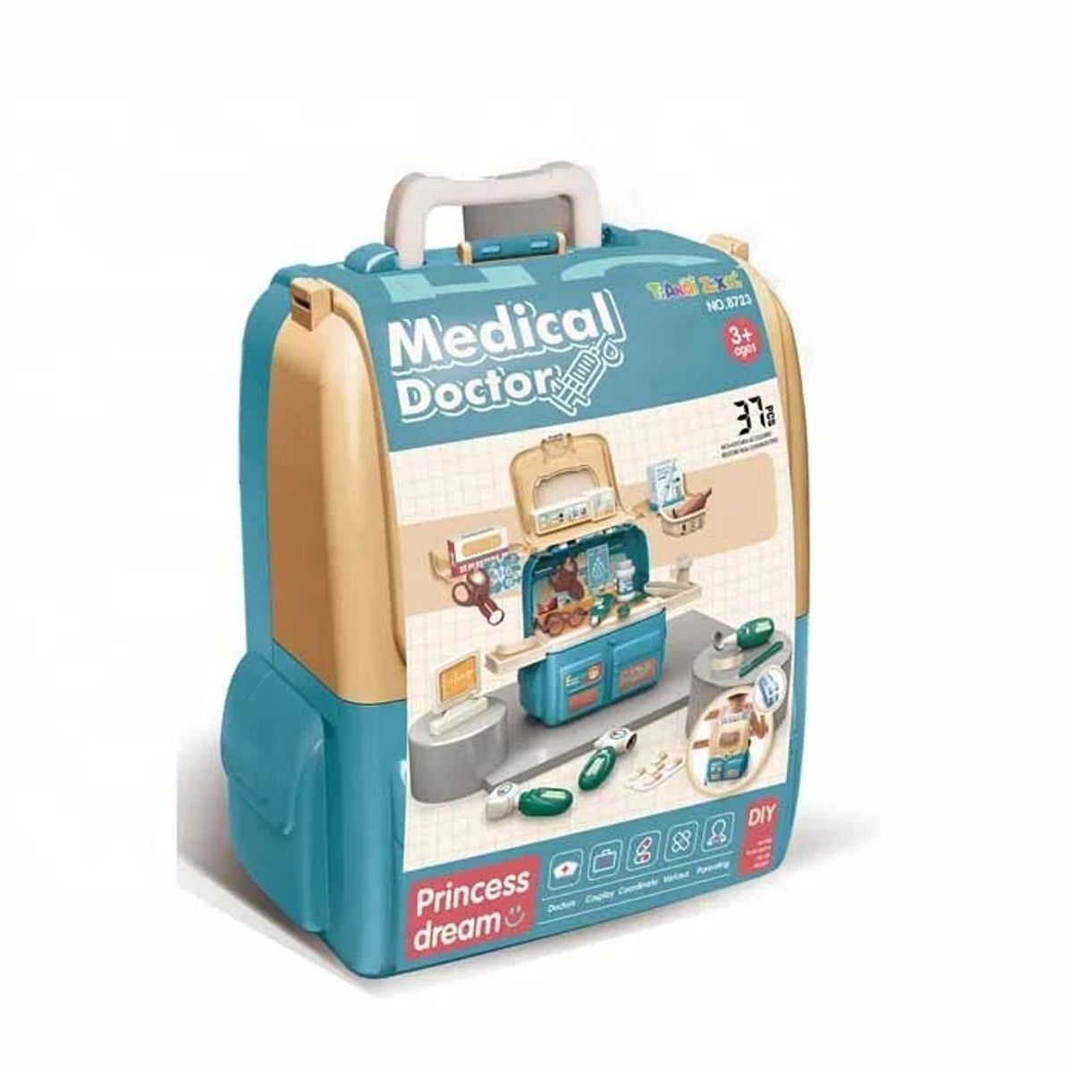 GENERICO - MOCHILA  DOCTORA 37 ACCESORIOS