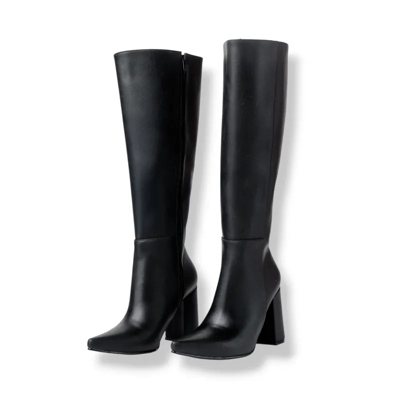LB LIBBY CALZADOS Y ACCESORIOS - BOTAS PARA MUJER - TACO 9 COLOR NEGRO