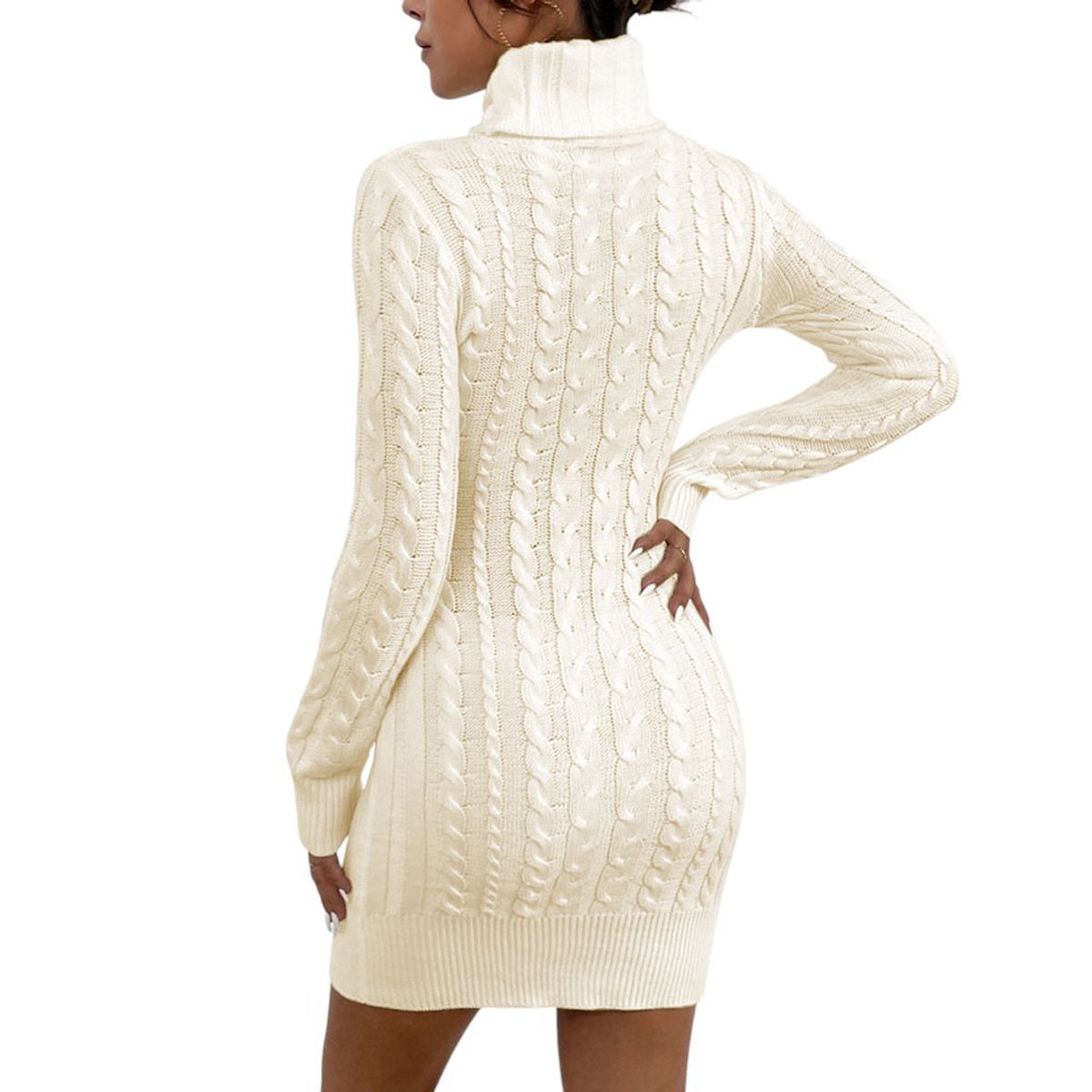 GENERICO - Vestido Mujer Mlarga Hilo 359G-30 Color Beige