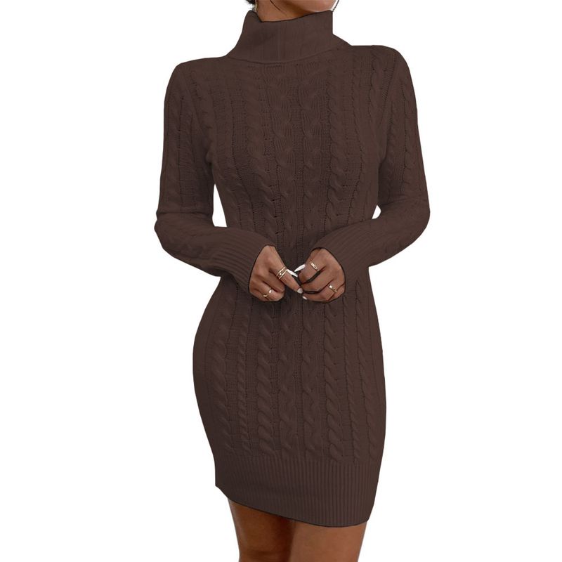 GENERICO - Vestido Mujer Mlarga Hilo 359G-30 Color Marron