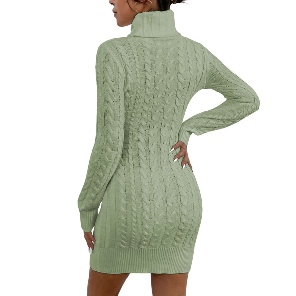 GENERICO - Vestido Mujer Mlarga Hilo 359G-30 Color Verde