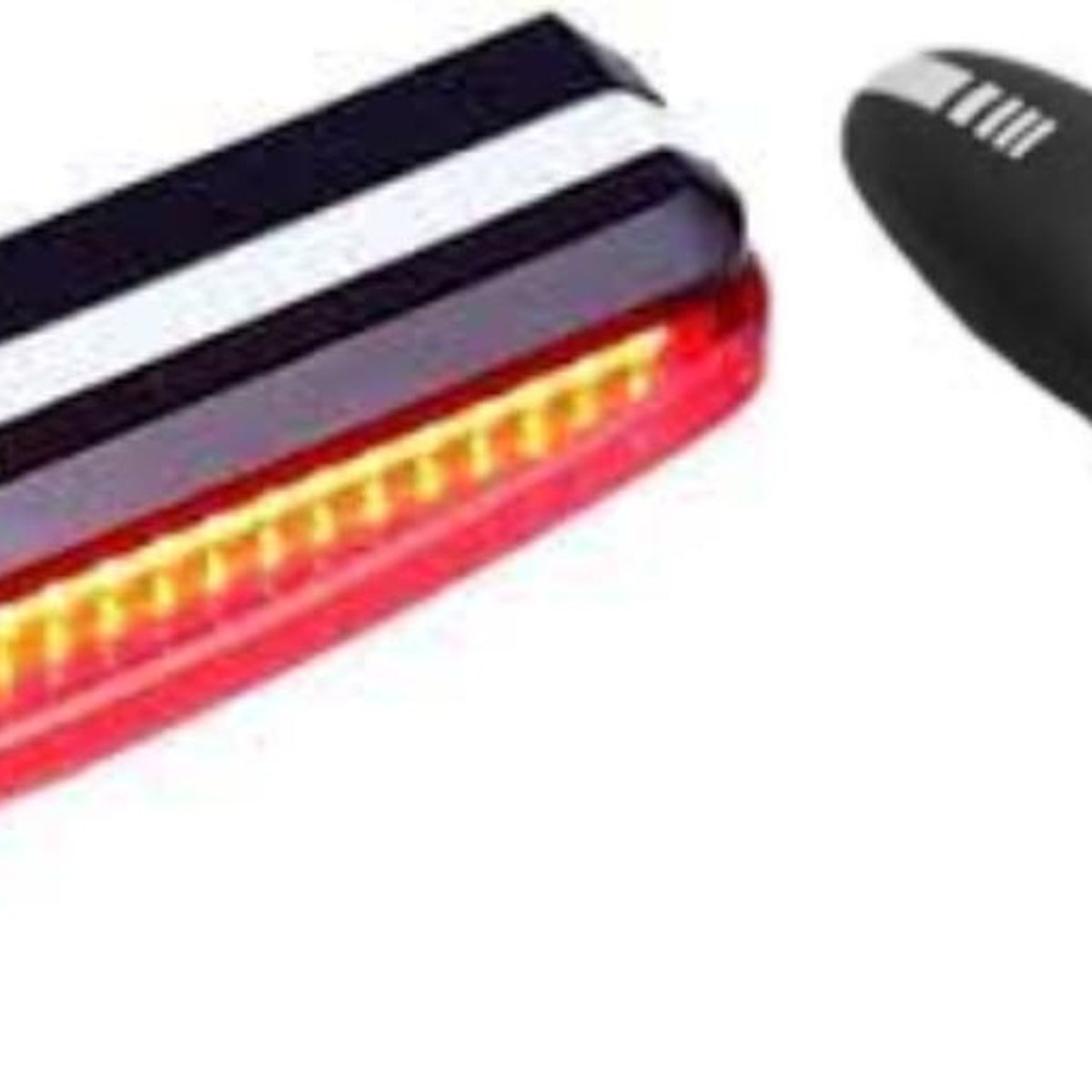 GENERICO - ASIENTO SILLIN DE GEL + LUZ POSTERIOR RECARGABLE BICICLETA