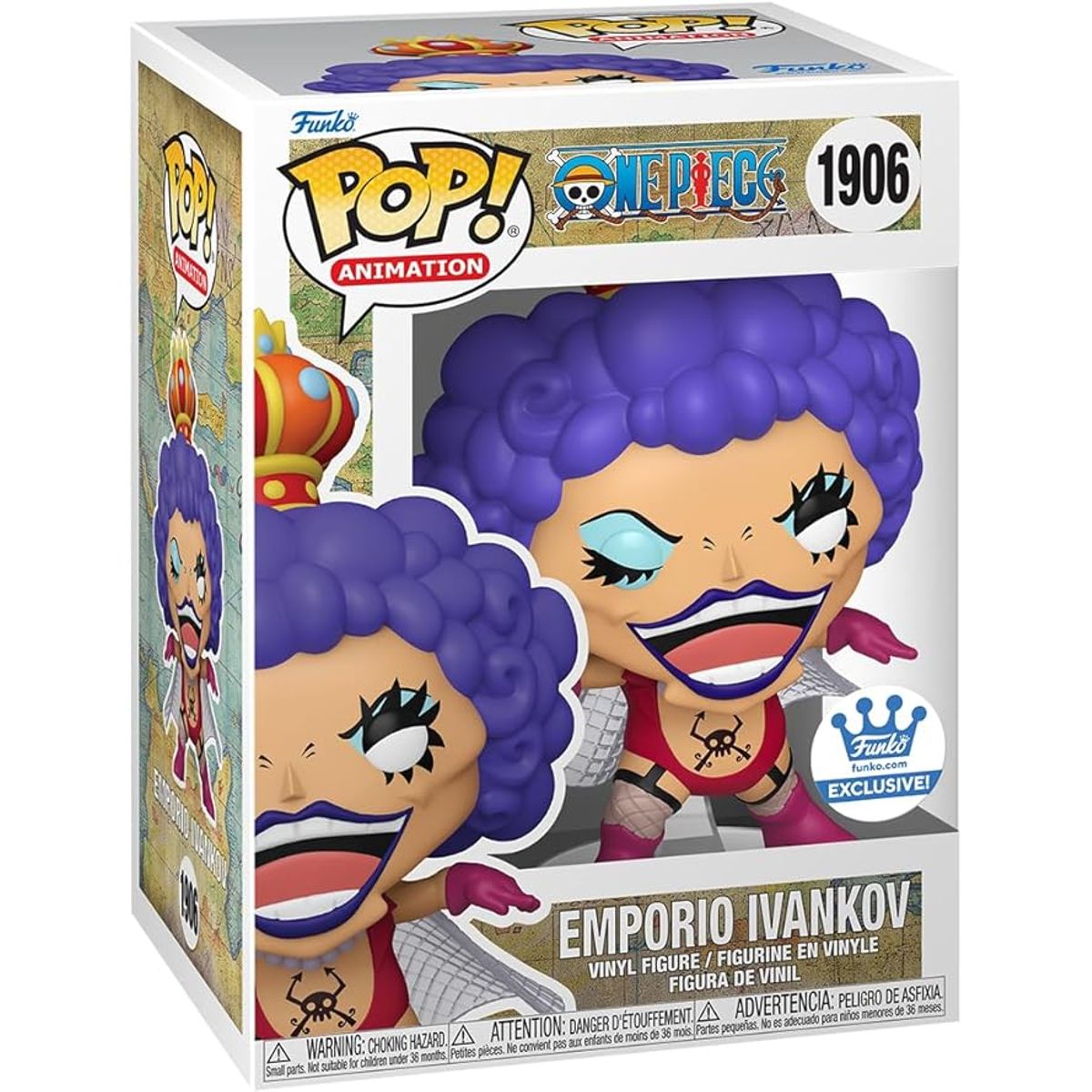 FUNKO - POP Emporio Ivankov Exclusivo Funkoshop One Piece 1906