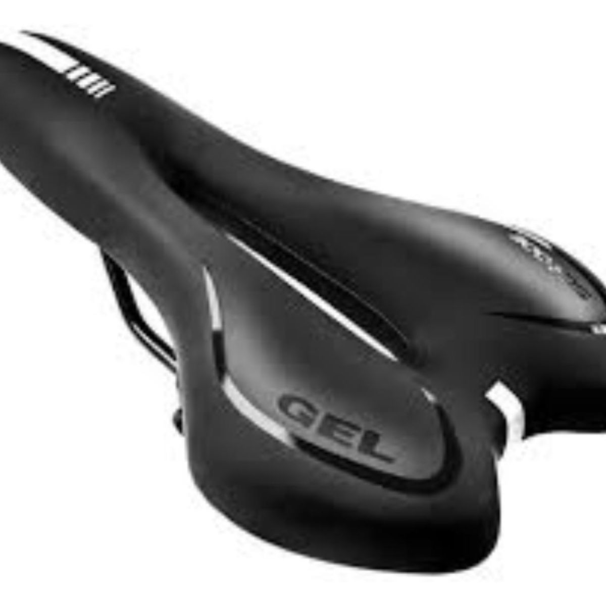 GENERICO - Asiento Sillin Ancho + Delgado Para Bicicleta Paseo Y Mtb