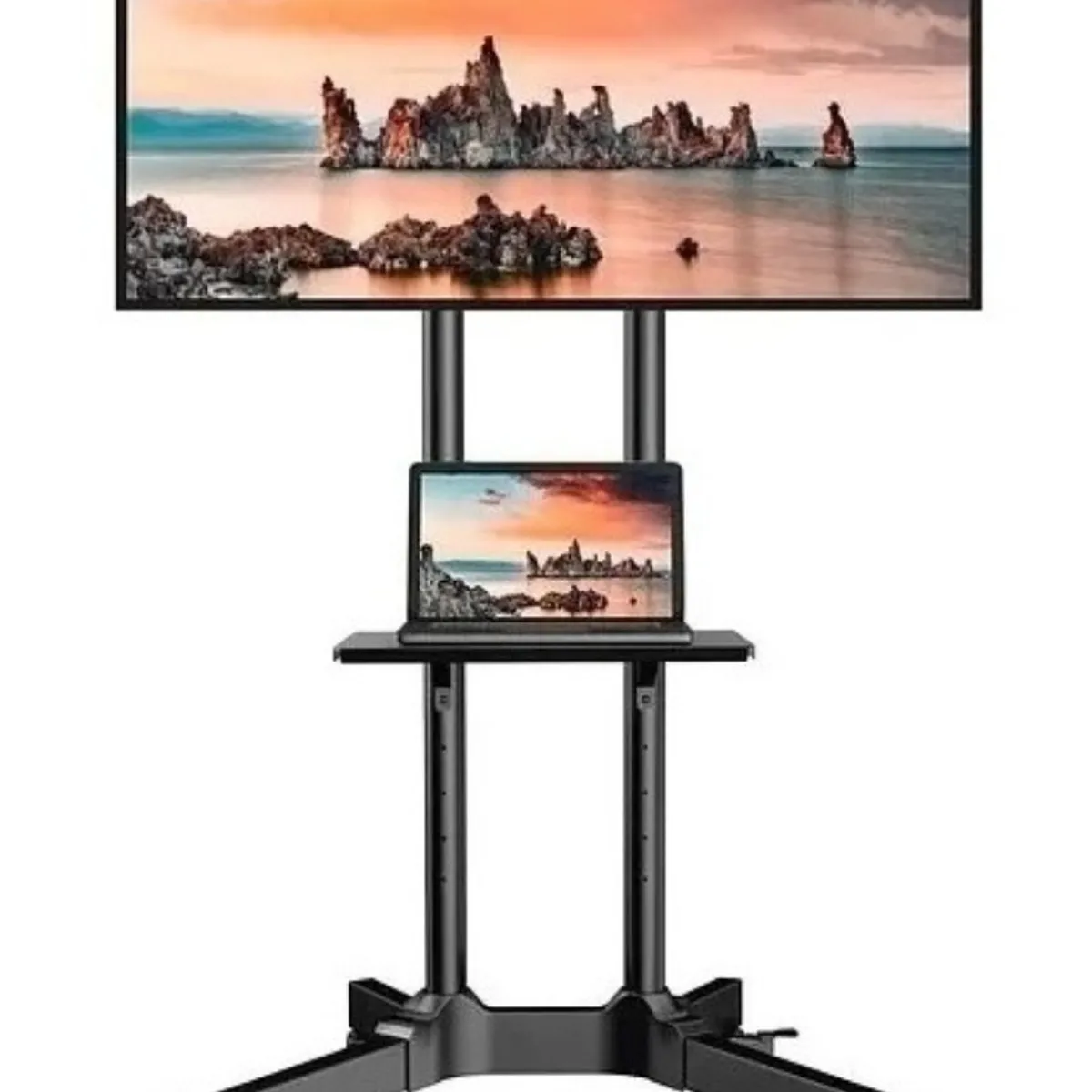 U BUY - Soporte De Tv Movil 1500 Mobile Tv Trolley 32 - 70