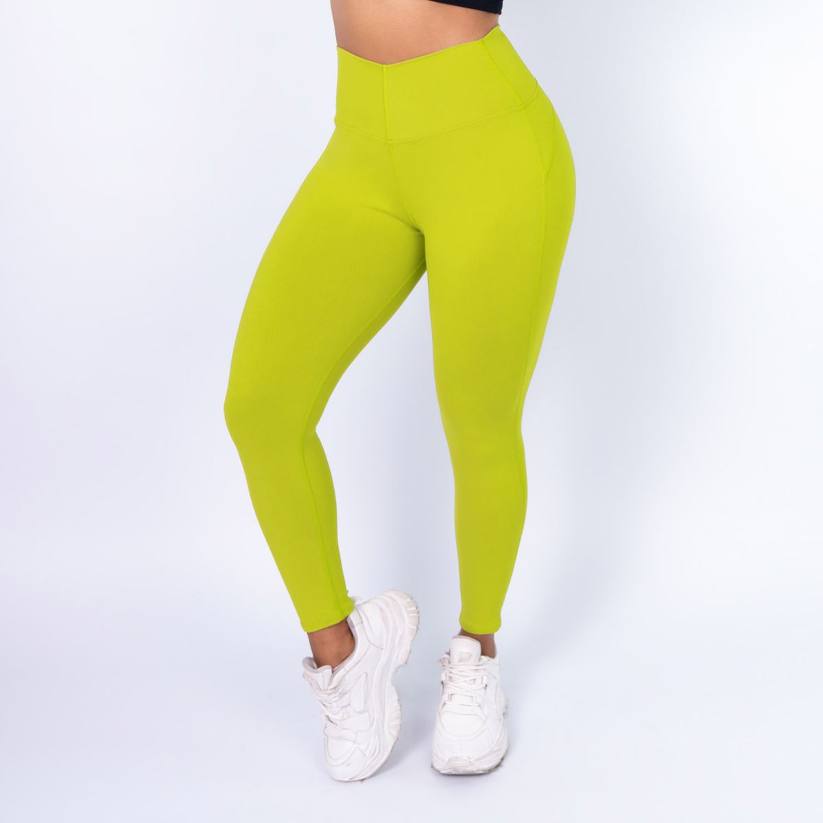 DANZCLUB - LEGGINS BASIC - LEMON