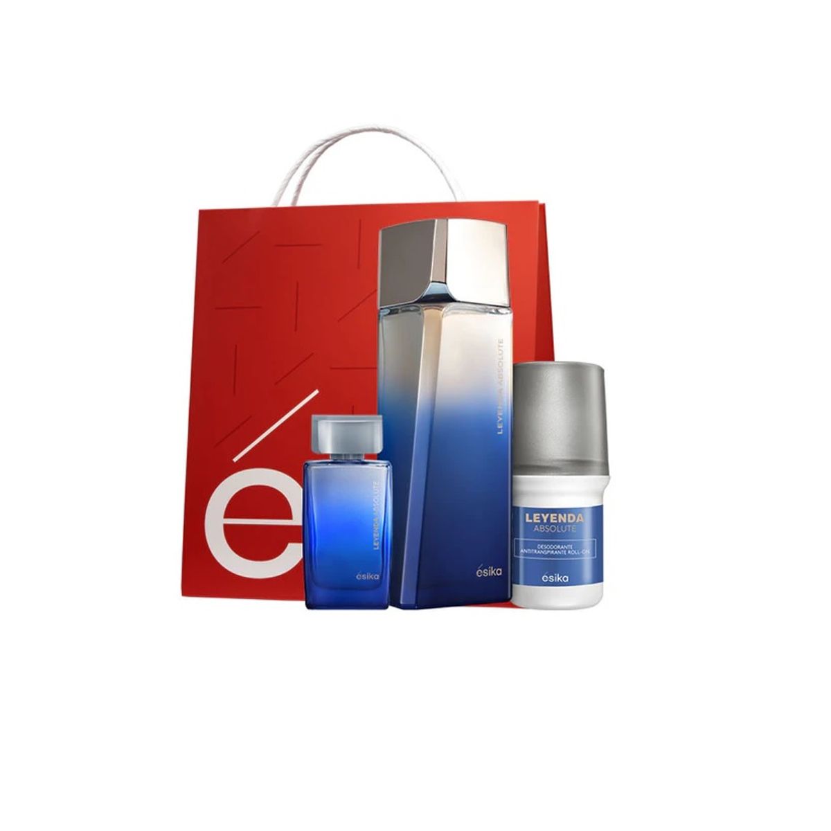 ESIKA - Perfume Leyenda y mini leyenda con desodorante roll on  Esika