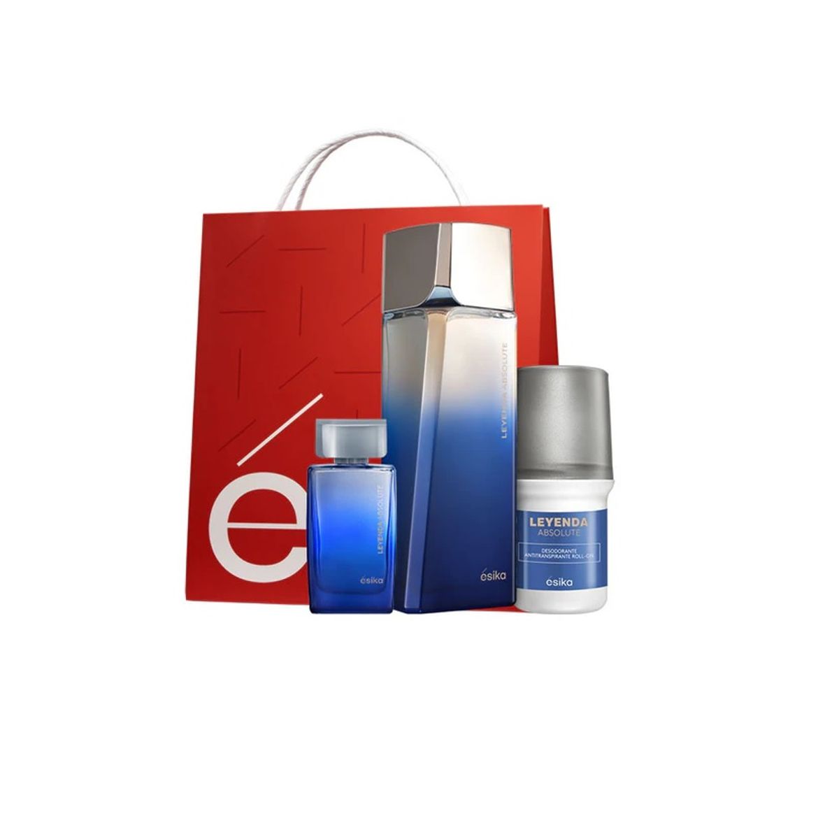 ESIKA - Perfume Leyenda y mini leyenda con desodorante roll on  Esika
