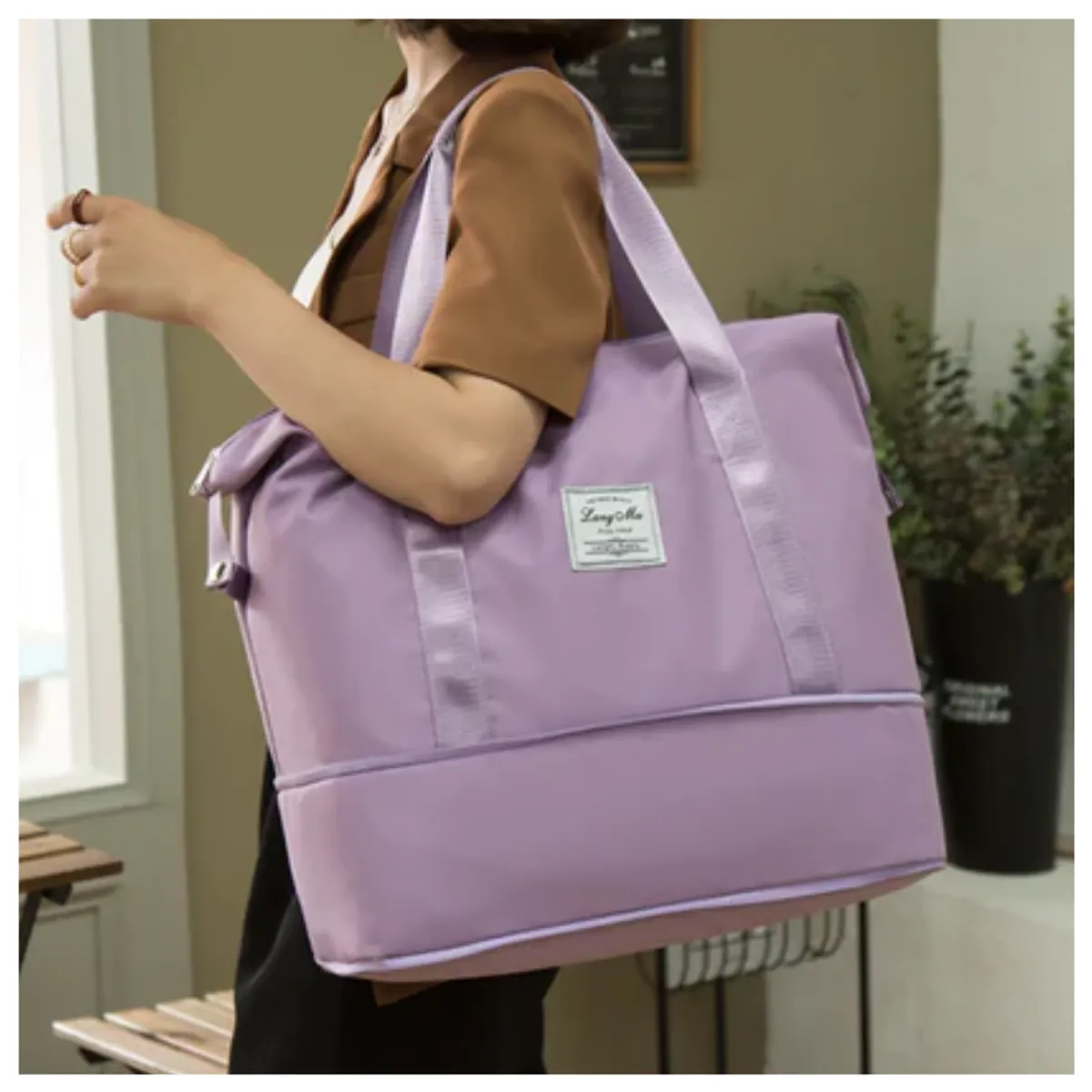 INSPIRA - Bolso de viaje expandible Cartera Maleta