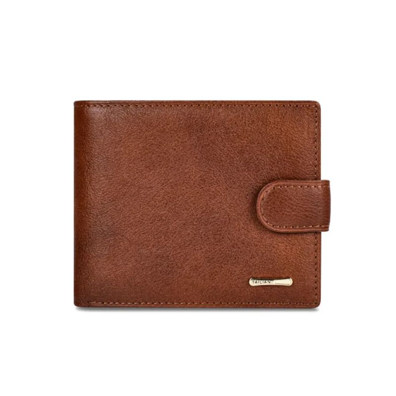 GENERICO - Billetera de cuero para hombre