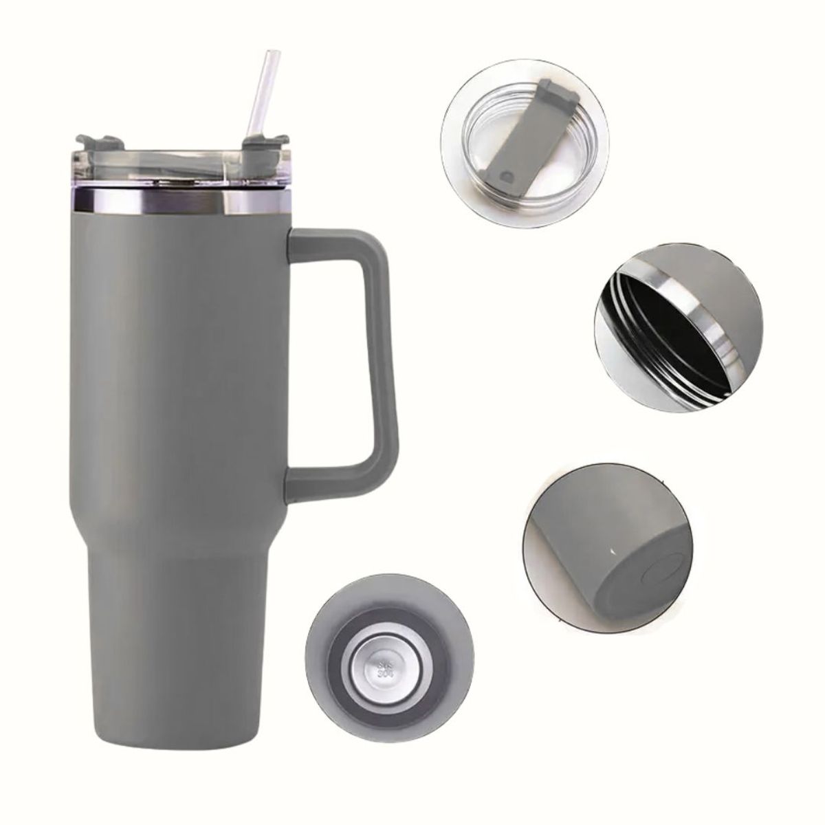 GENERICO - Termo Personal Estilo Tomatodo 1L Gris