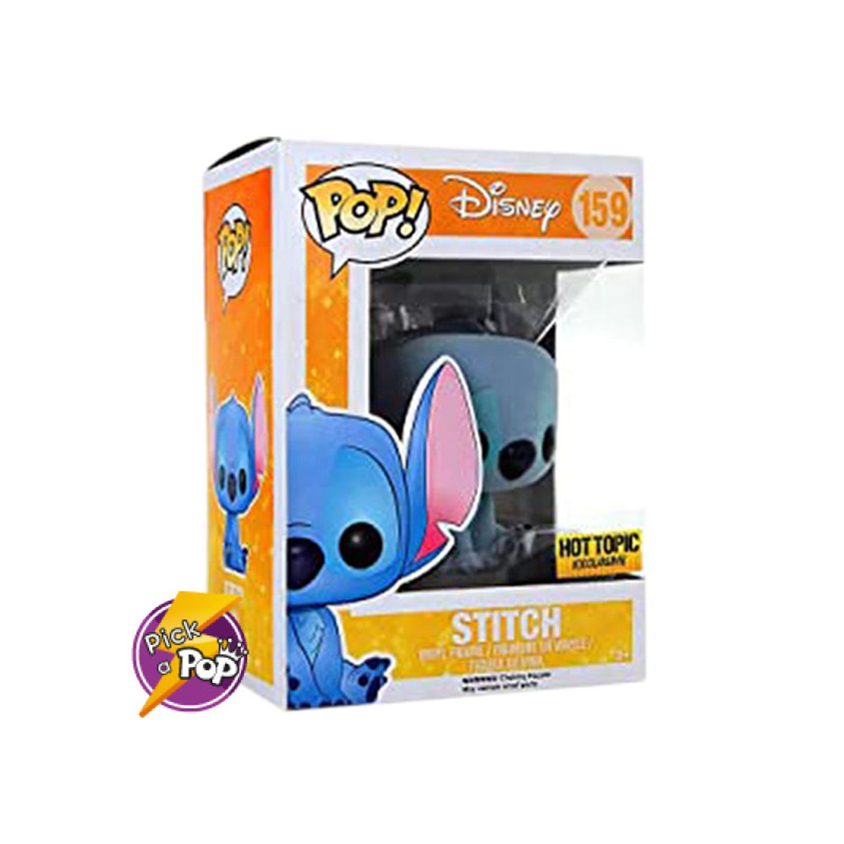 FUNKO - STITCH FLOCKED FUNKO POP 159