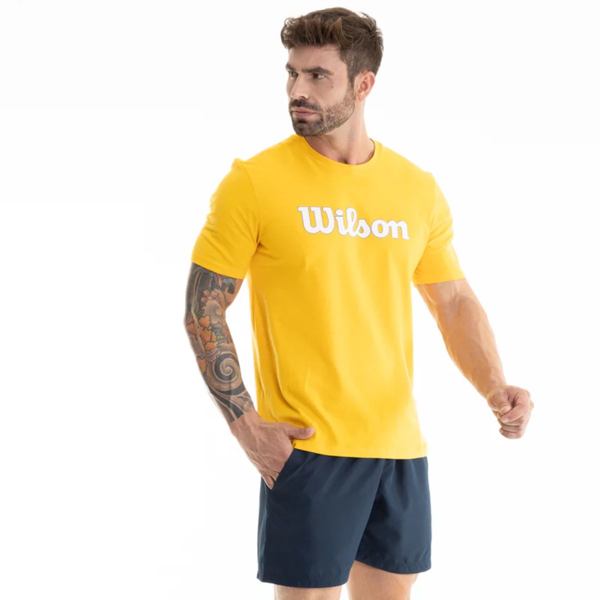 WILSON - Polo Camiseta Bold SS Hombre - Wilson