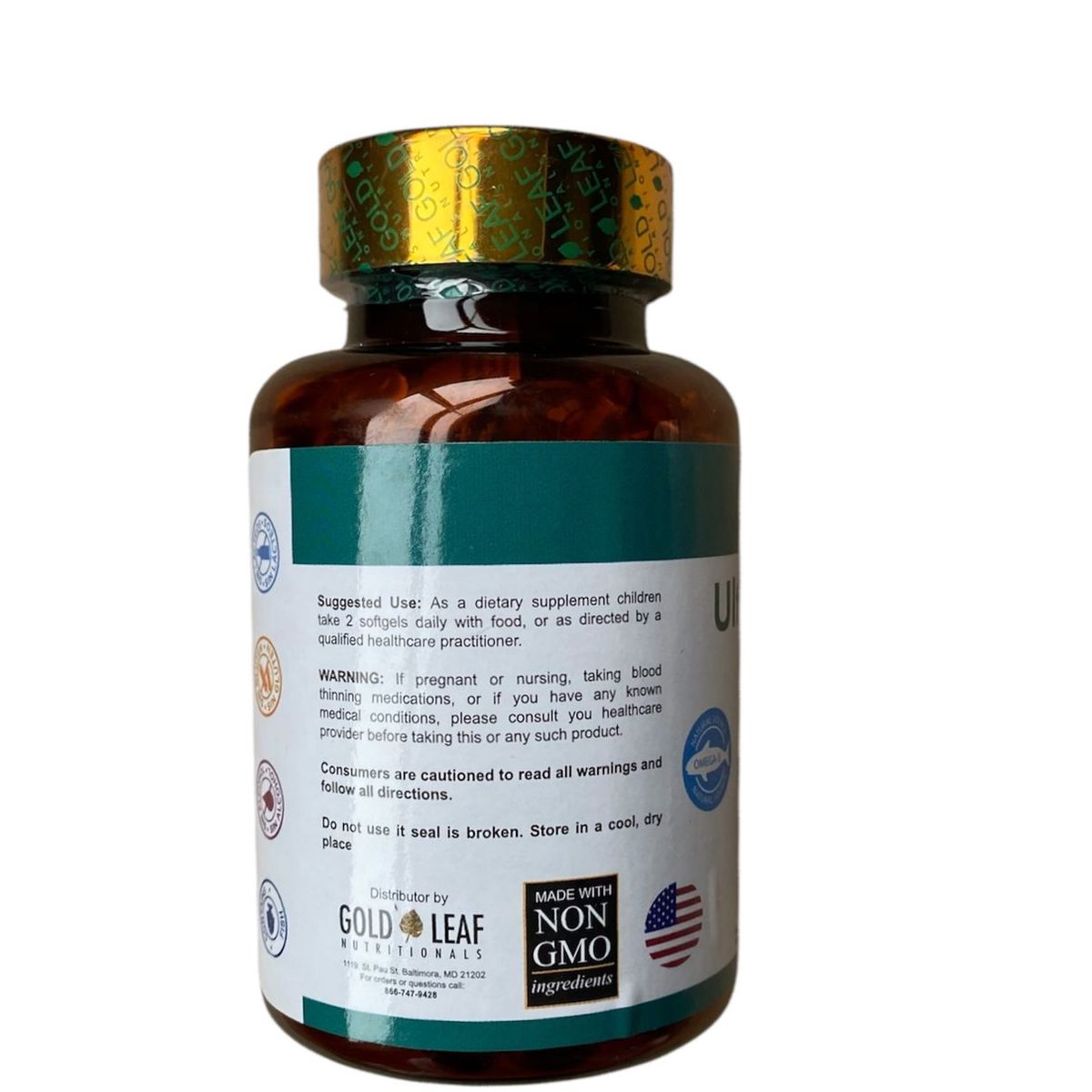 GENERICO - Ultra Omega Super Junior Gold Leaf