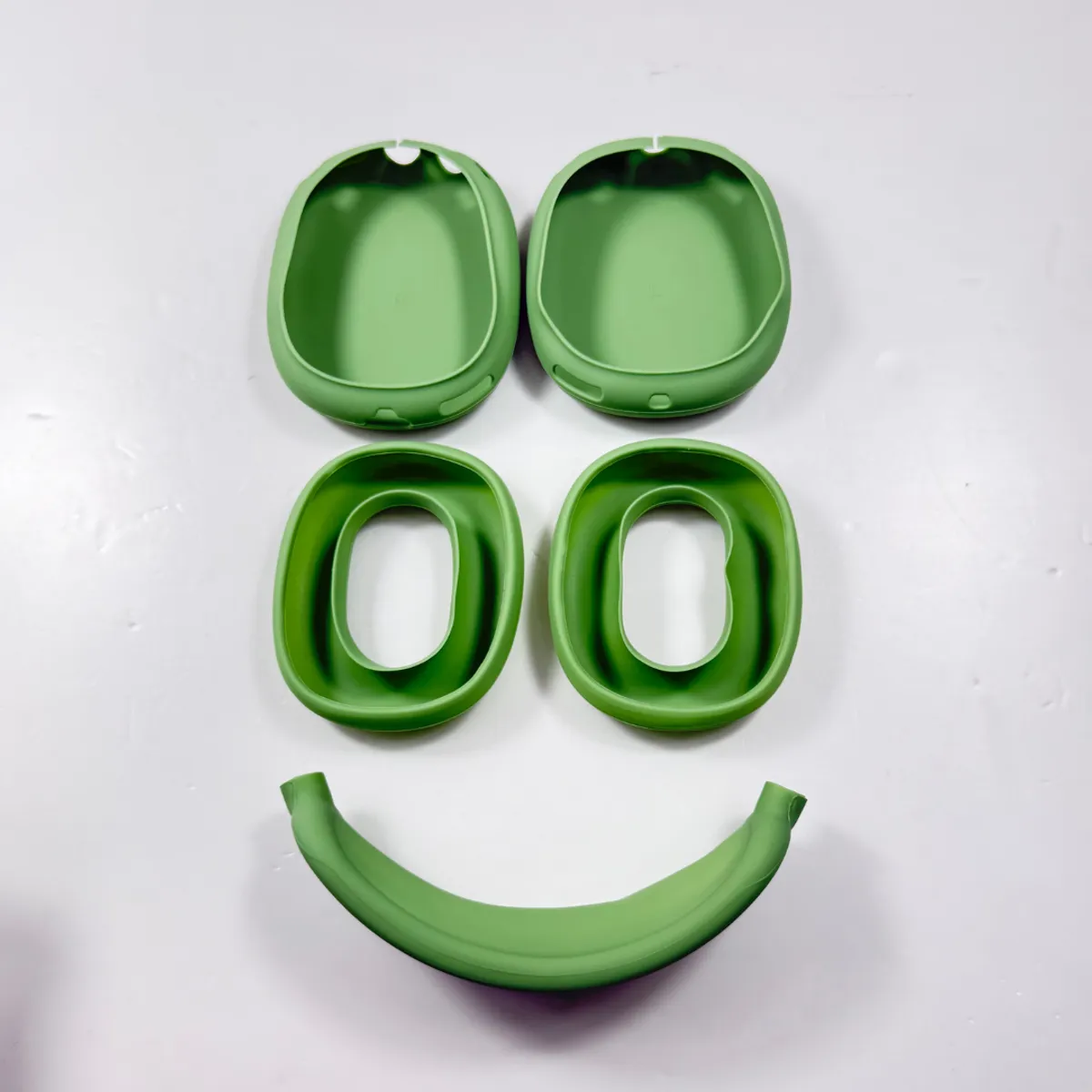 GENERICO - Case Funda Protector de silicona Para Apple AirPods Max Wireless verde