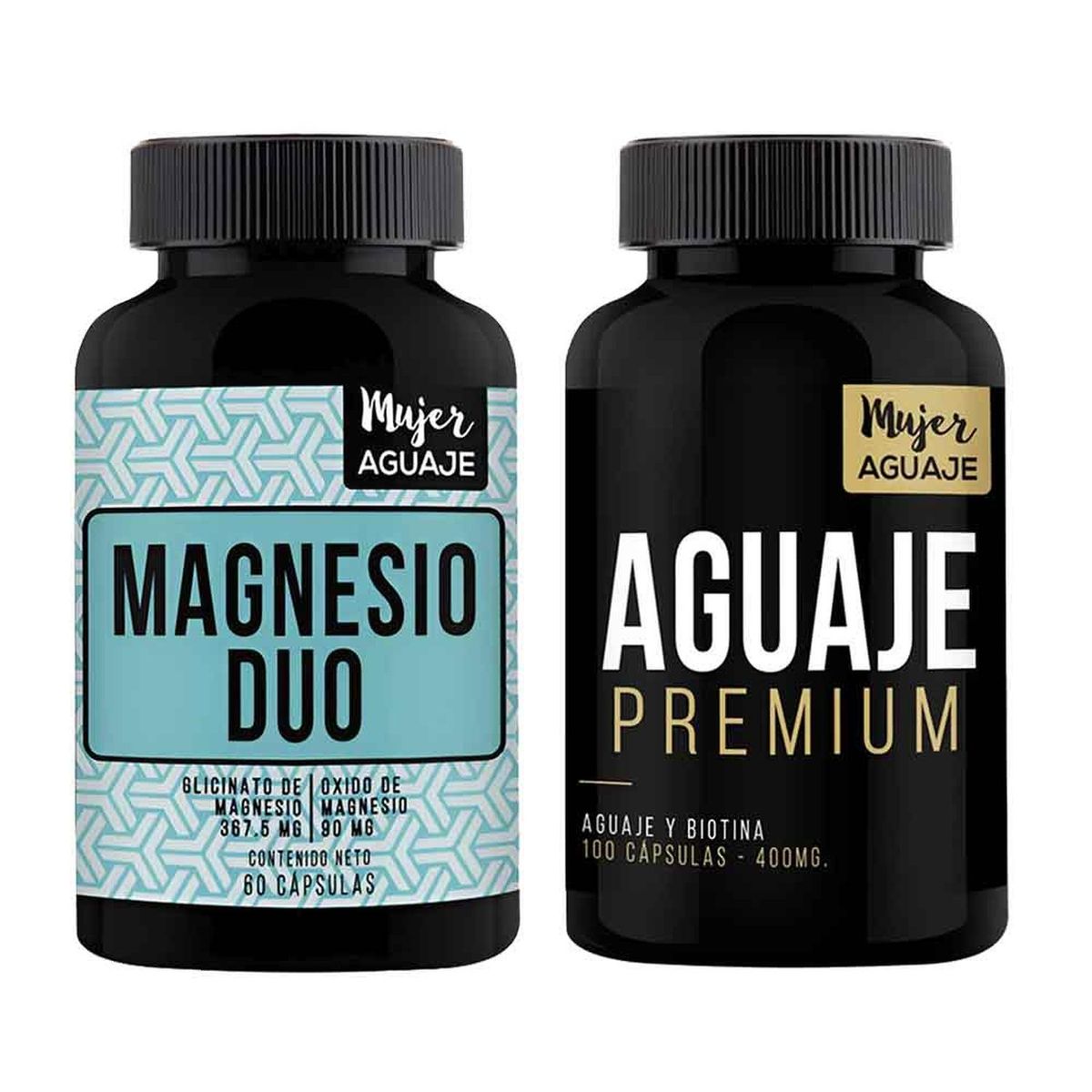 MUJER AGUAJE - Magnesio Duo + Aguaje Premium Cápsulas Mujer Aguaje