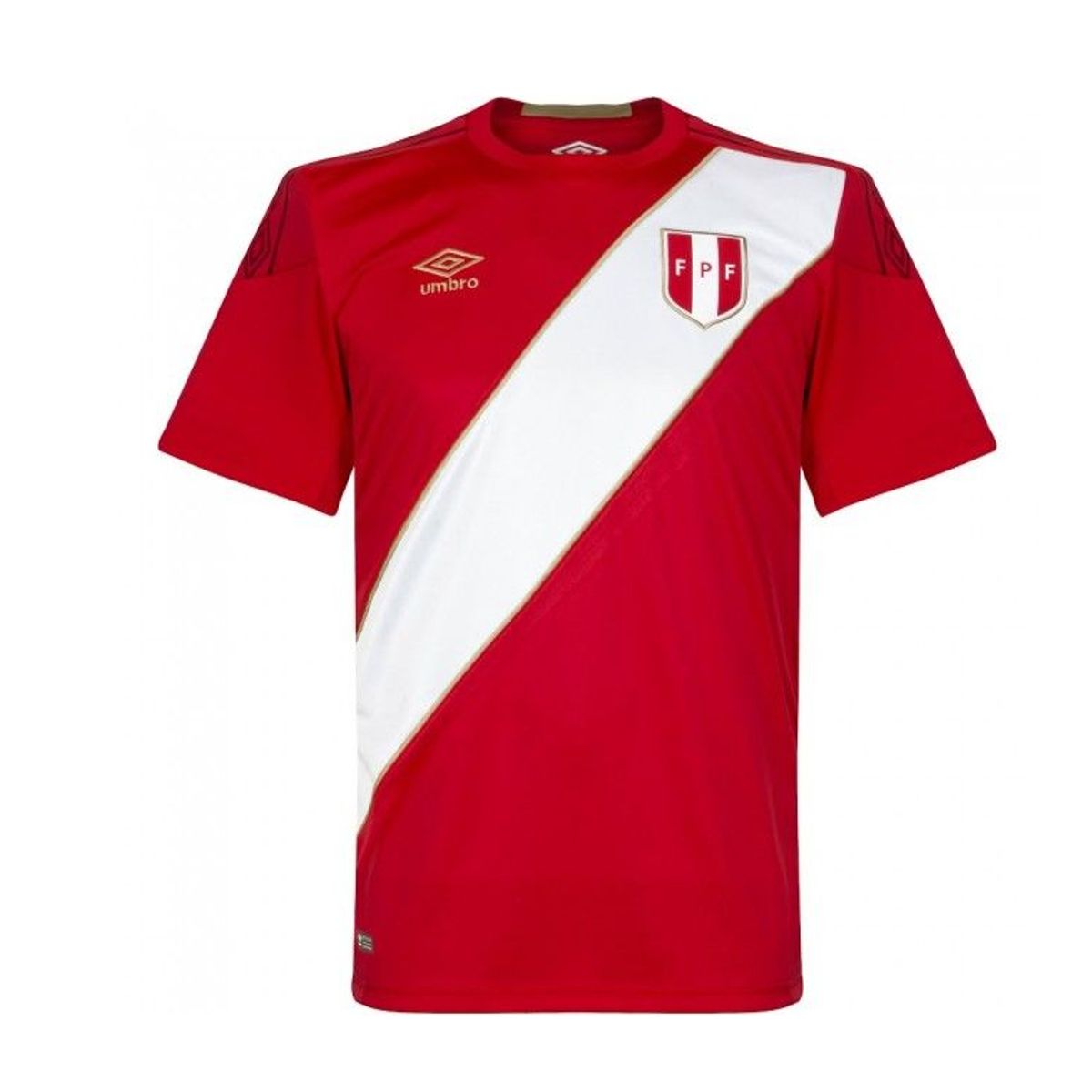 UMBRO - CAMISETA PERU UMBRO MUNDIAL RUSIA 2018 ORIGINAL VISITANTE