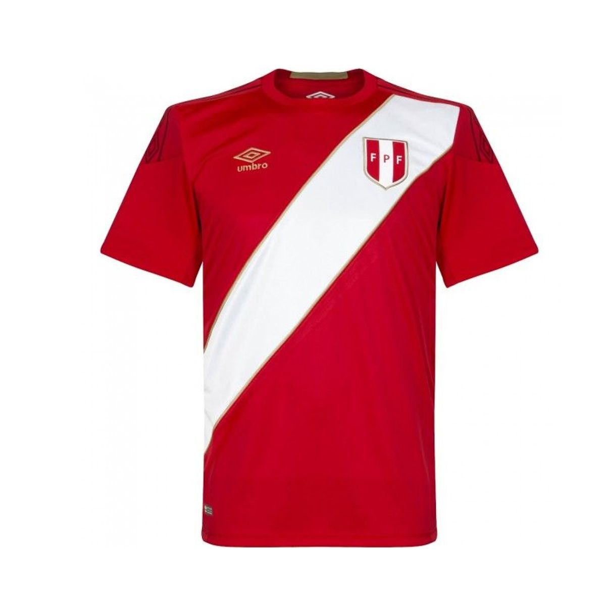 UMBRO - CAMISETA PERU UMBRO MUNDIAL RUSIA 2018 ORIGINAL VISITANTE