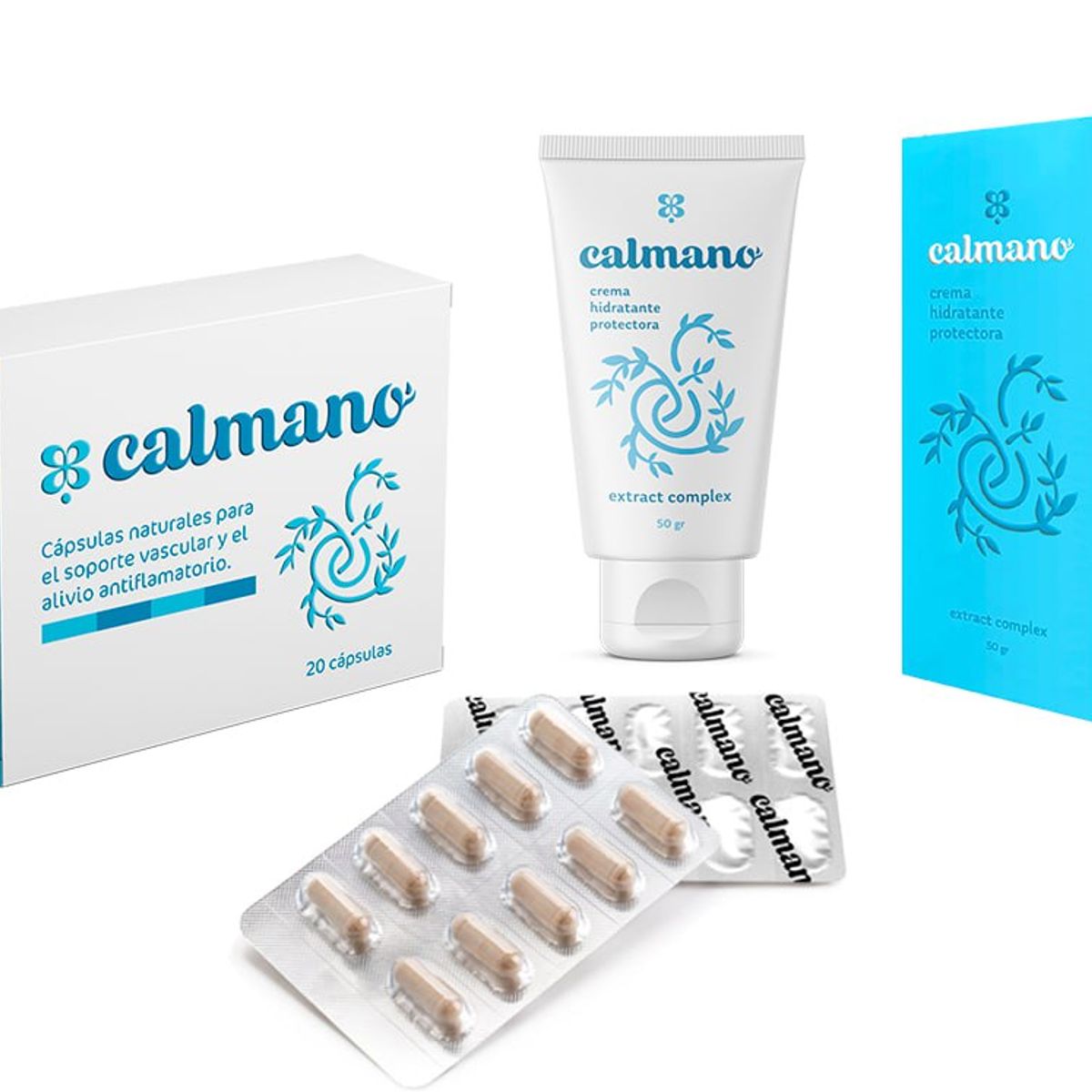 CALMANO - CALMANO capsulas pack x 2 + 1 CALMANO crema