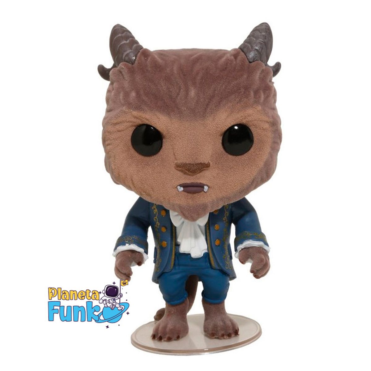FUNKO - LA BELLA Y A BESTIA- BEAST FLOCKED EXCLUSIVO 243