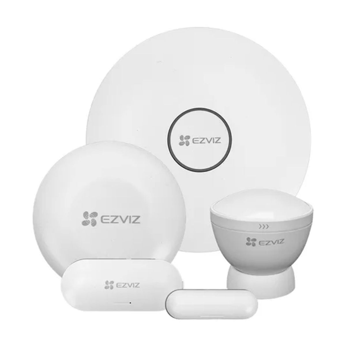 EZVIZ - EZVIZ B1 Kit de Alarma Inalámbrica incluye A3+TC1+TC2+TC3