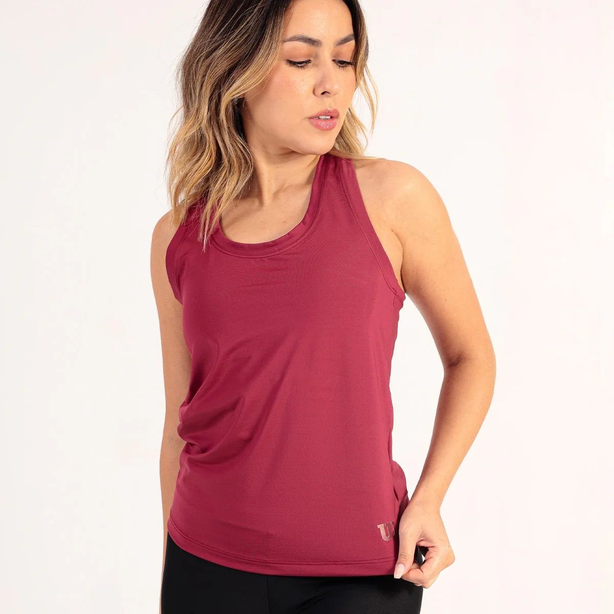 WILSON - Camiseta Manga Cero Regata Core Basic Mujer - Wilson