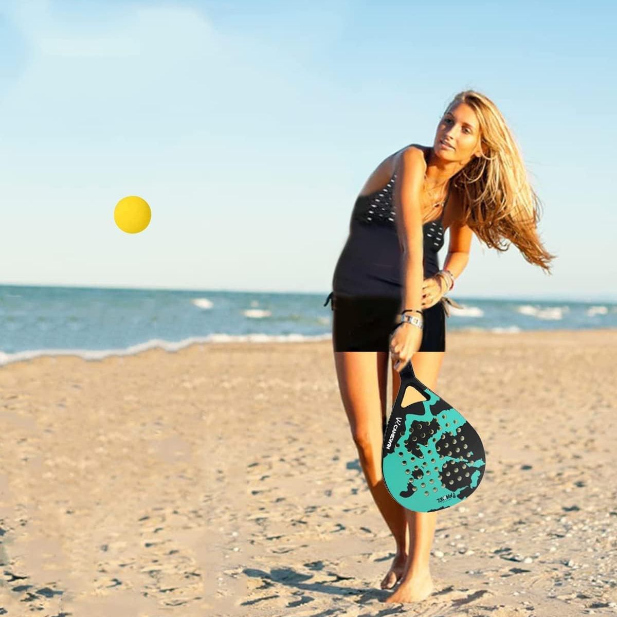 PUREPOWER - Pala de Pádel Profesional de Fibra de Carbono + Funda