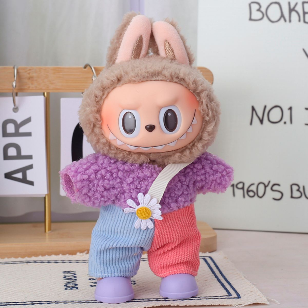 DISEÑO ORIGINAL - Ropa para Labubu Enterizo Multicolor Flor