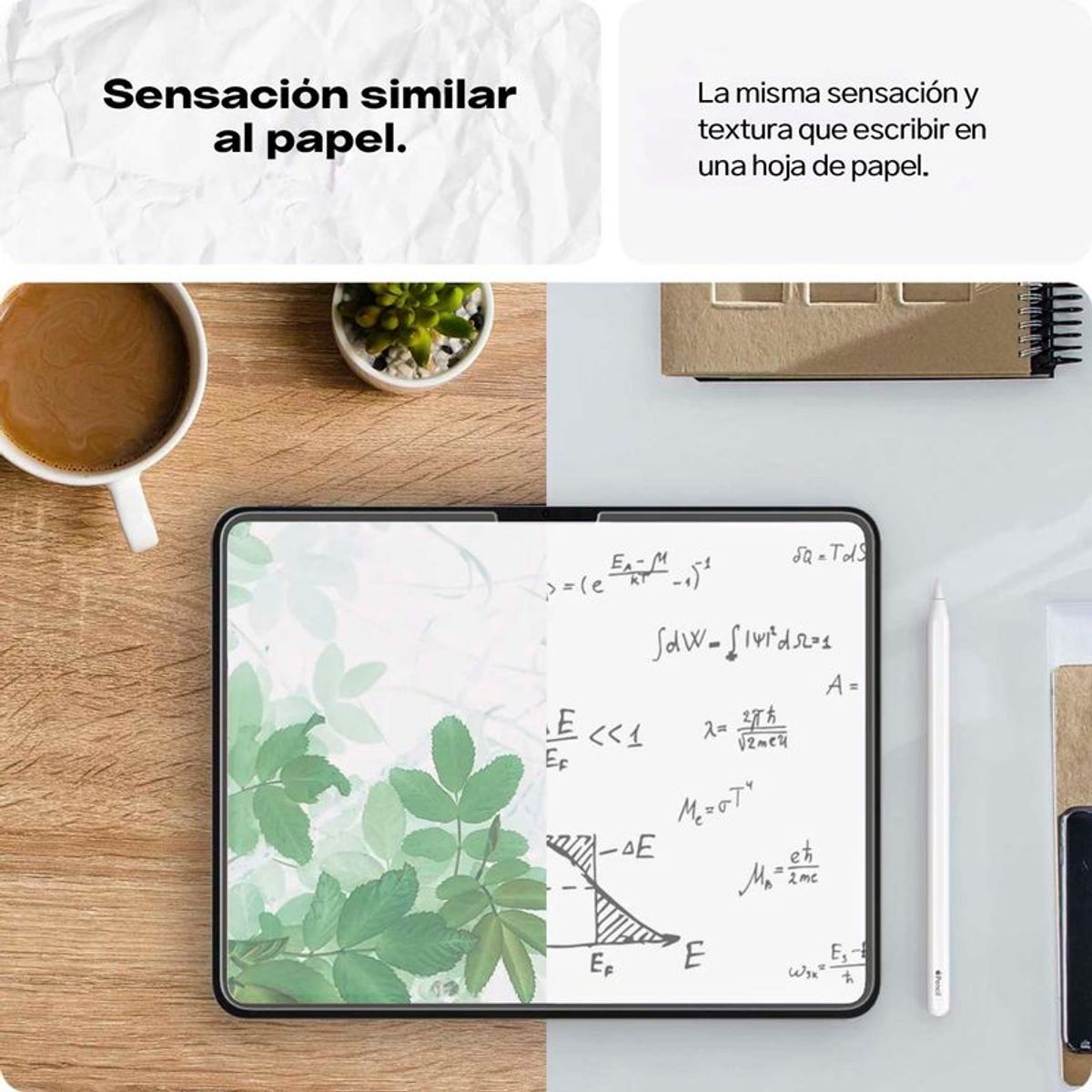 SPIGEN - Protector Pantalla Spigen Paper Touch Para iPad Air 11 M3 M2