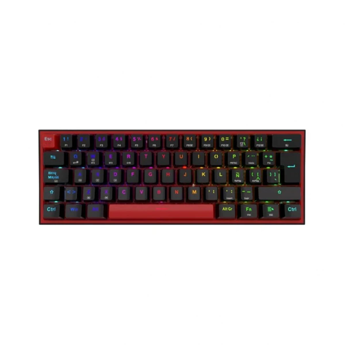 REDRAGON - Teclado mecánico Redragon Fizz pro wireless Español K616 Black