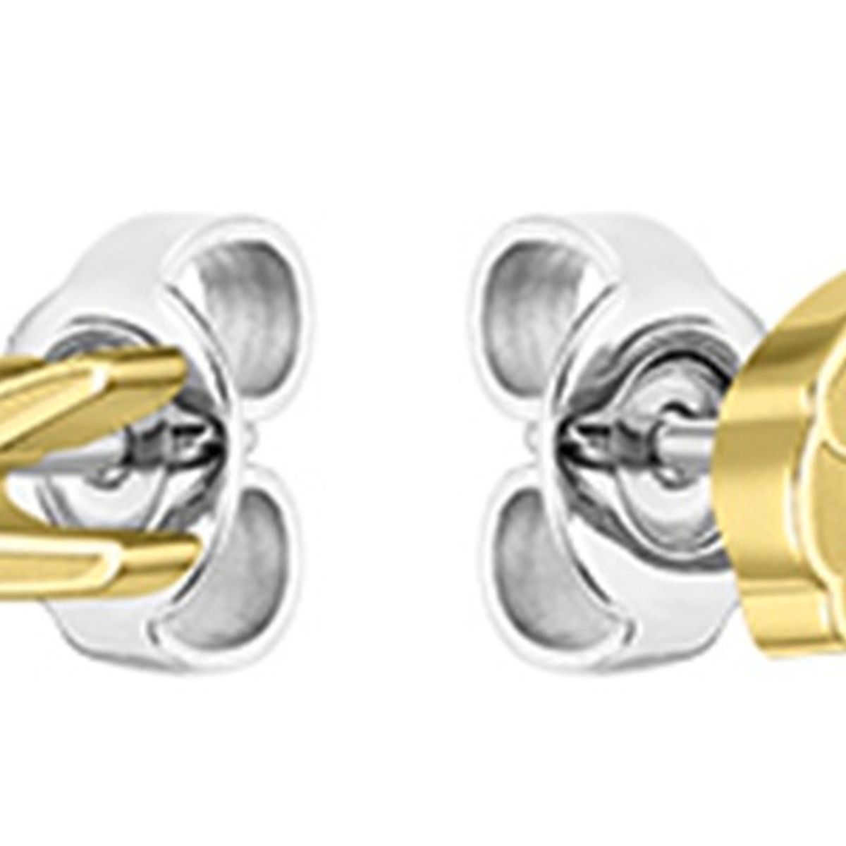 LACOSTE - Aretes dorados de mujer en forma de cocodrilo