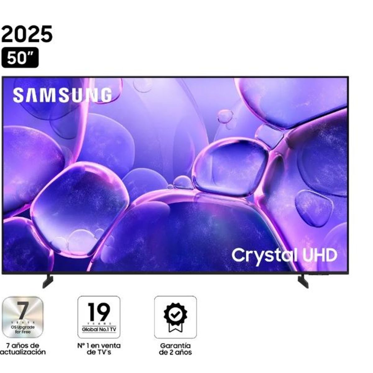 SAMSUNG - Televisor 50 Crystal Uhd U8000F Smart Tv 2025