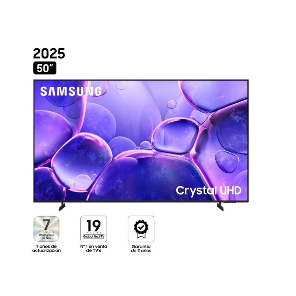 SAMSUNG - Televisor 50 Crystal Uhd U8000F Smart Tv 2025