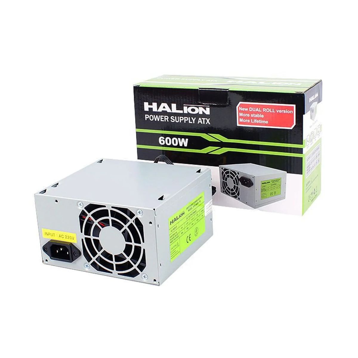HALION - FUENTE DE PODER HALION ATX-600W