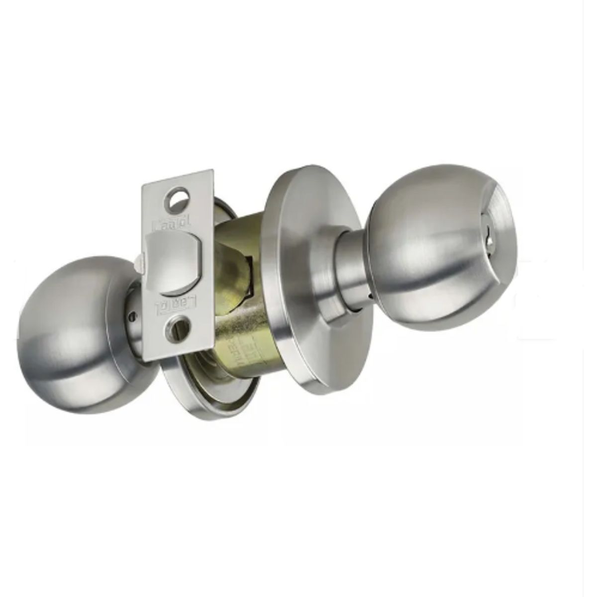 GENERICO - Chapa perilla acero dormitorio CANTOL