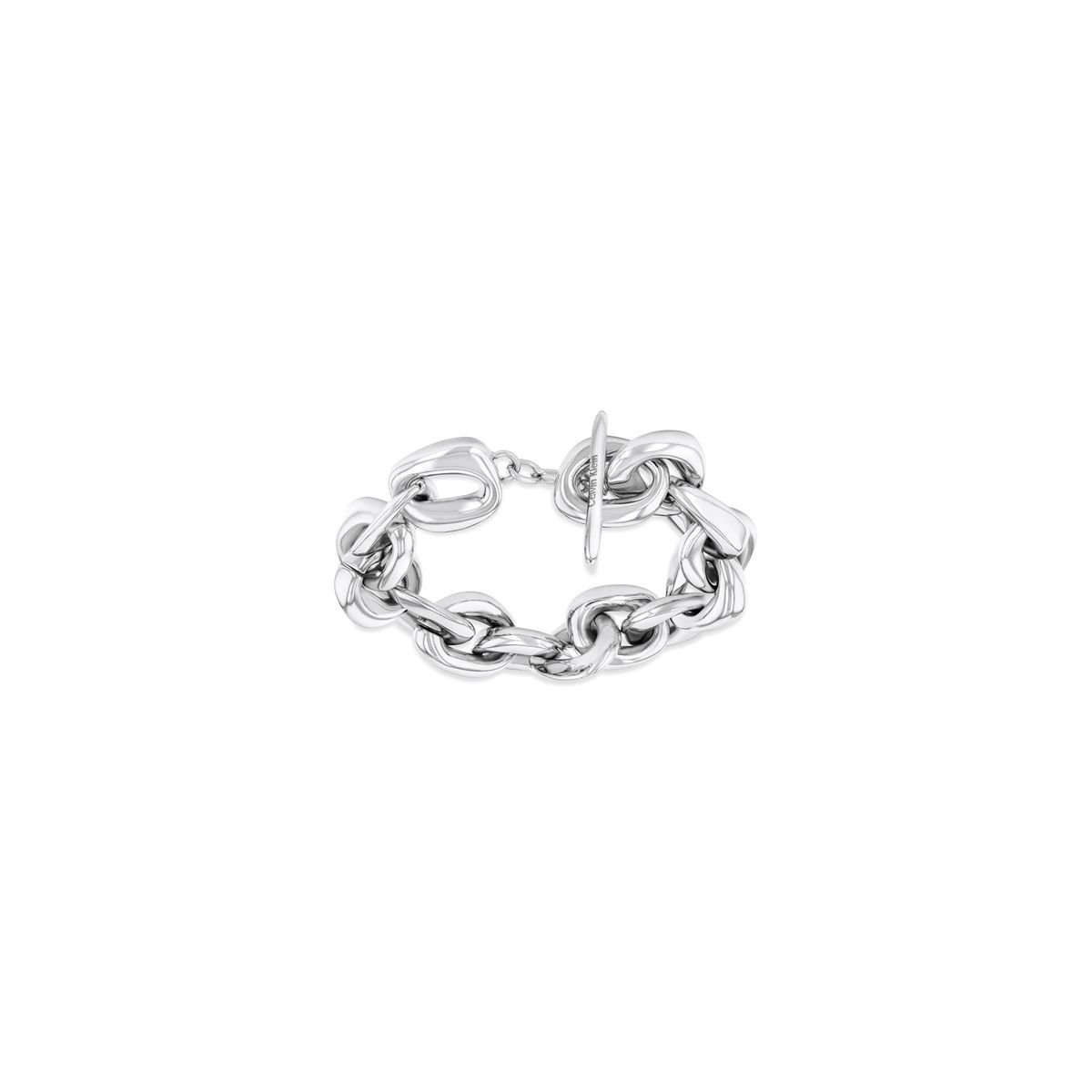 CALVIN KLEIN - Pulsera de acero inoxidable Plateada