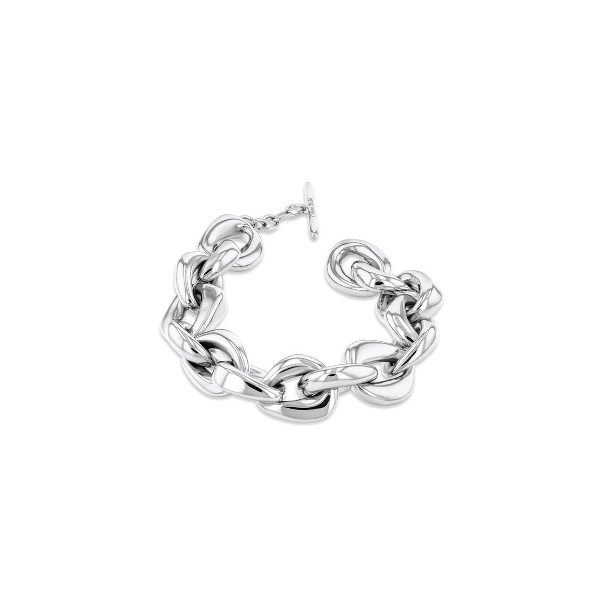 CALVIN KLEIN - Pulsera de acero inoxidable Plateada