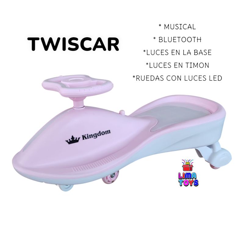KINGDOM - TWISCAR ROSA KINGDOM MUSICAL CON BLUETOOTH