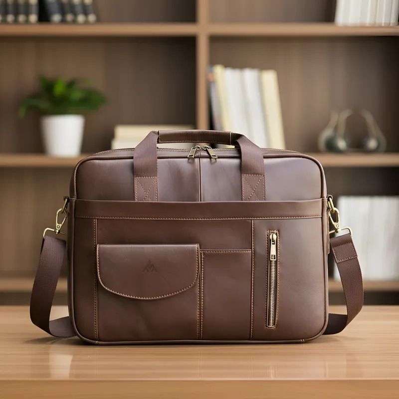 GENERICO - MALETÍN DE CUERO VACUNO ALDEBARÁN 1116 (LAPTOP 15")