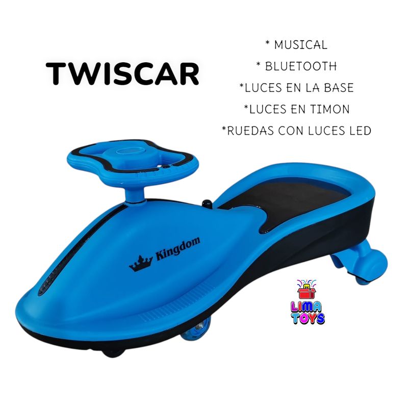 KINGDOM - TWISCAR AZUL KINGDOM MUSICAL CON BLUETOOTH