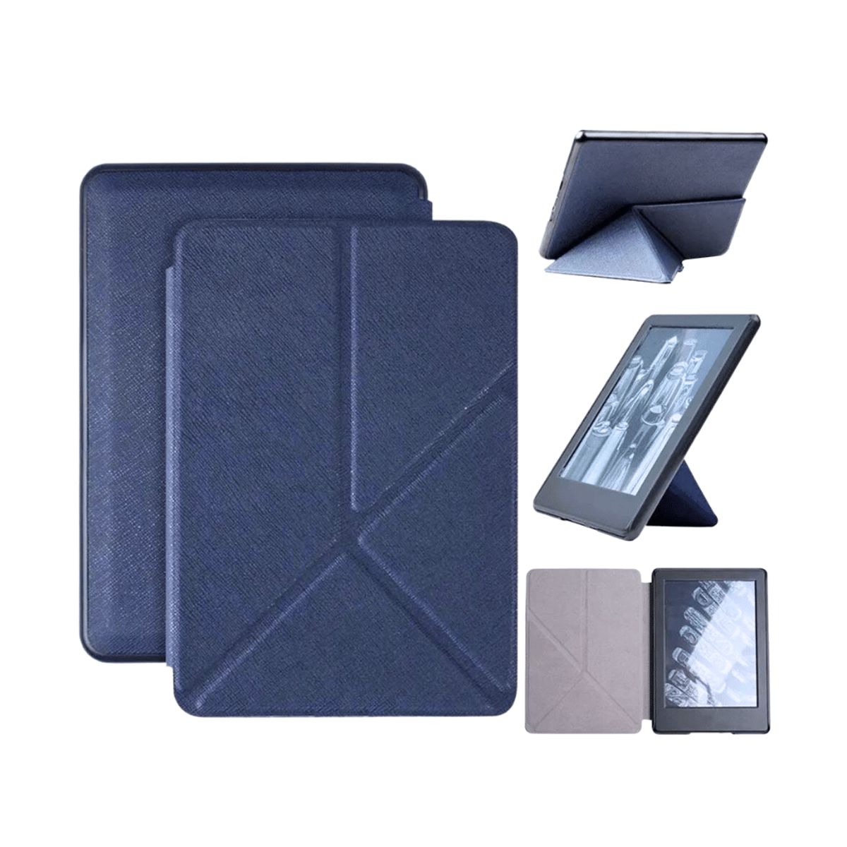 SHEEPBUSTER - Estuche Kindle 6.8 Plegable Azul