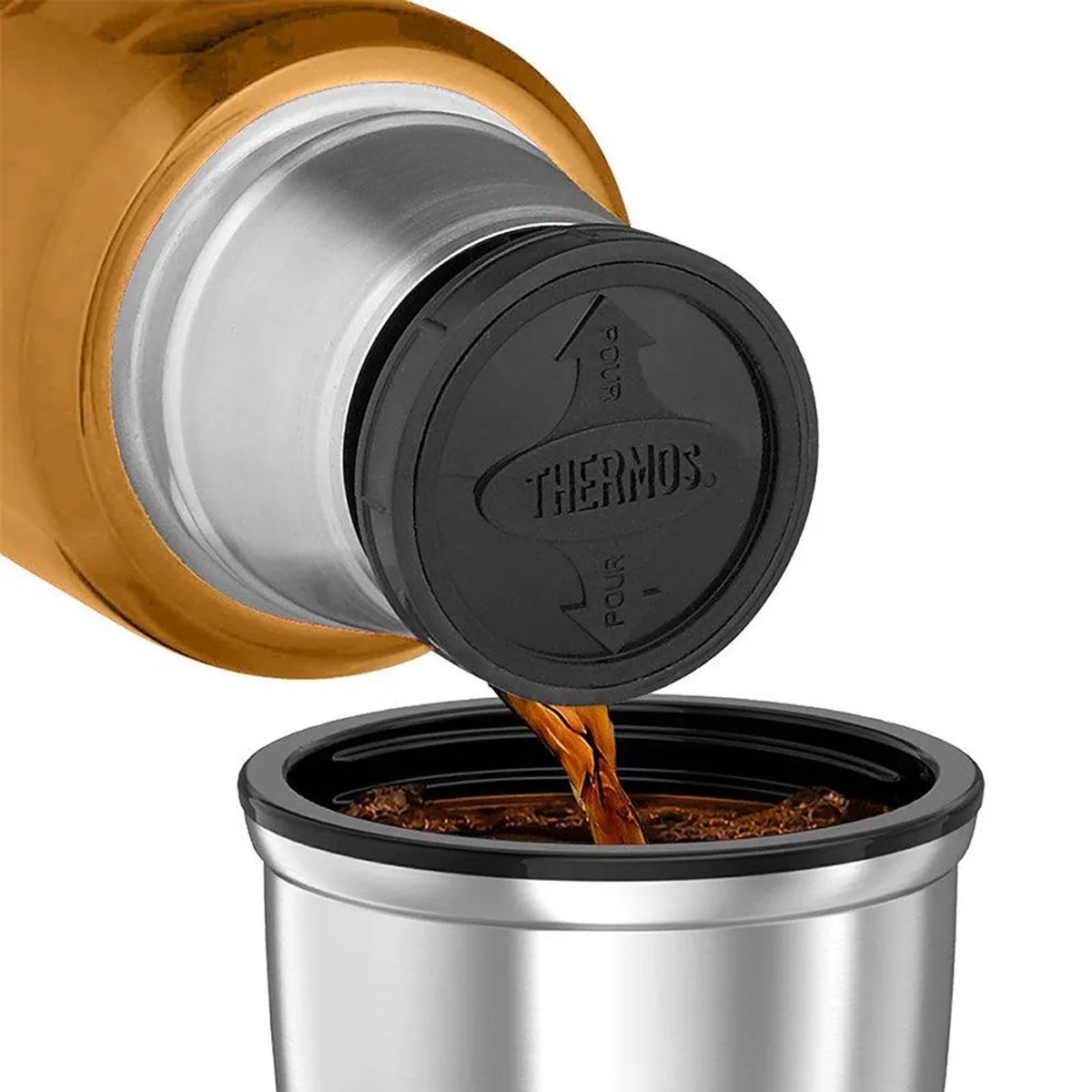 THERMOS - Termo Thermos King 2 Litros de Acero Inoxidable - 1001393999