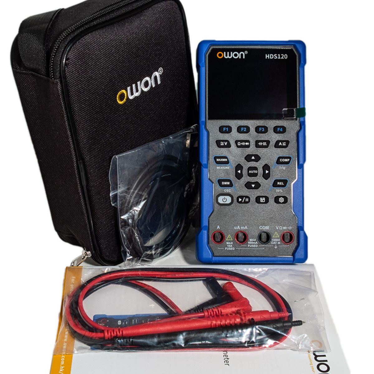 GENERICO - MULTIMETRO OSCILOSCOPIO HDS120 OWON TRUE RMS